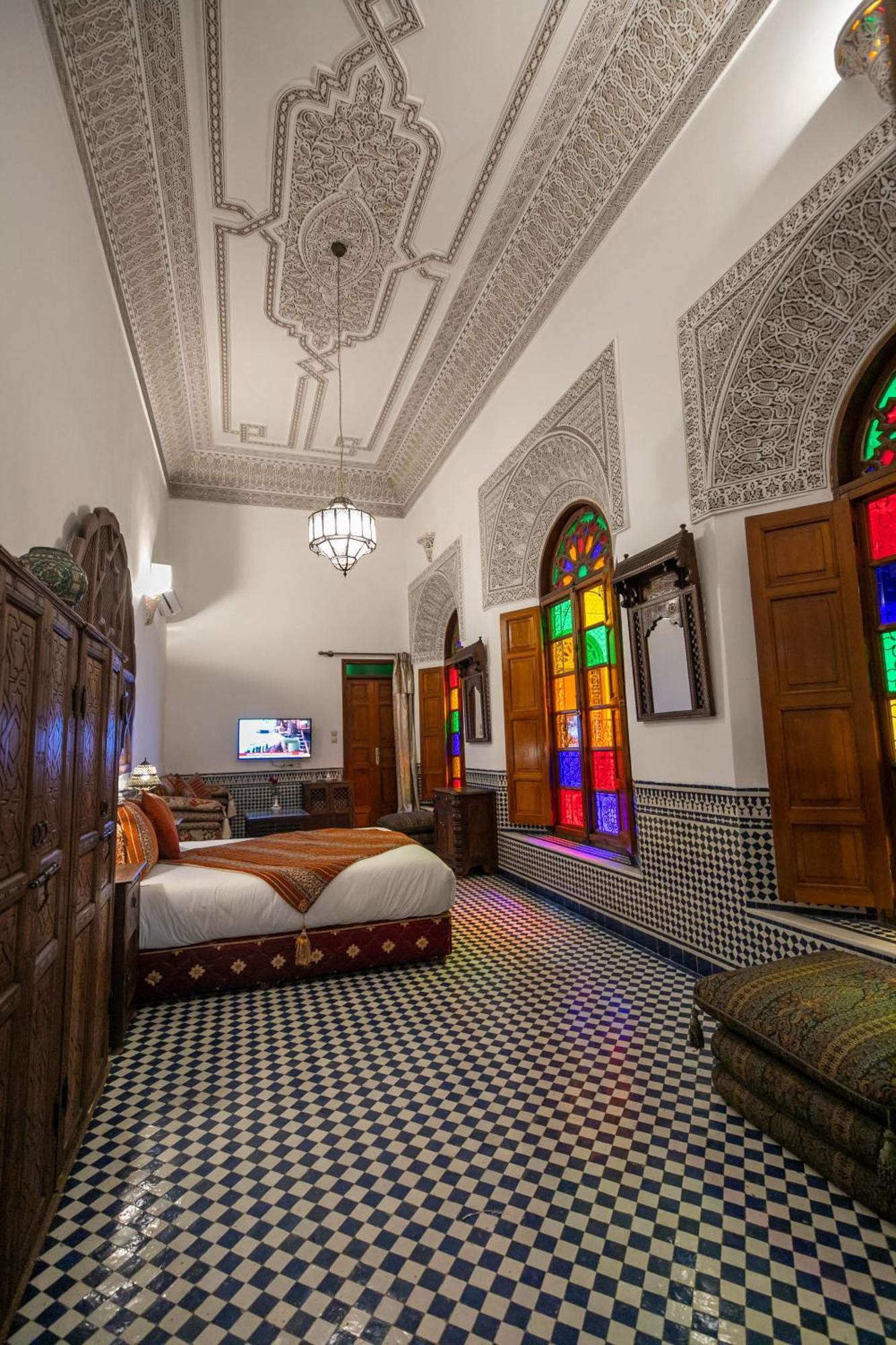 Riad La Perle De La Medina Fez Bagian luar foto